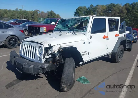 2016 Jeep Wrangler Unlimited Sport from USA, damaged, VIN 1C4BJWDG0GL160937
